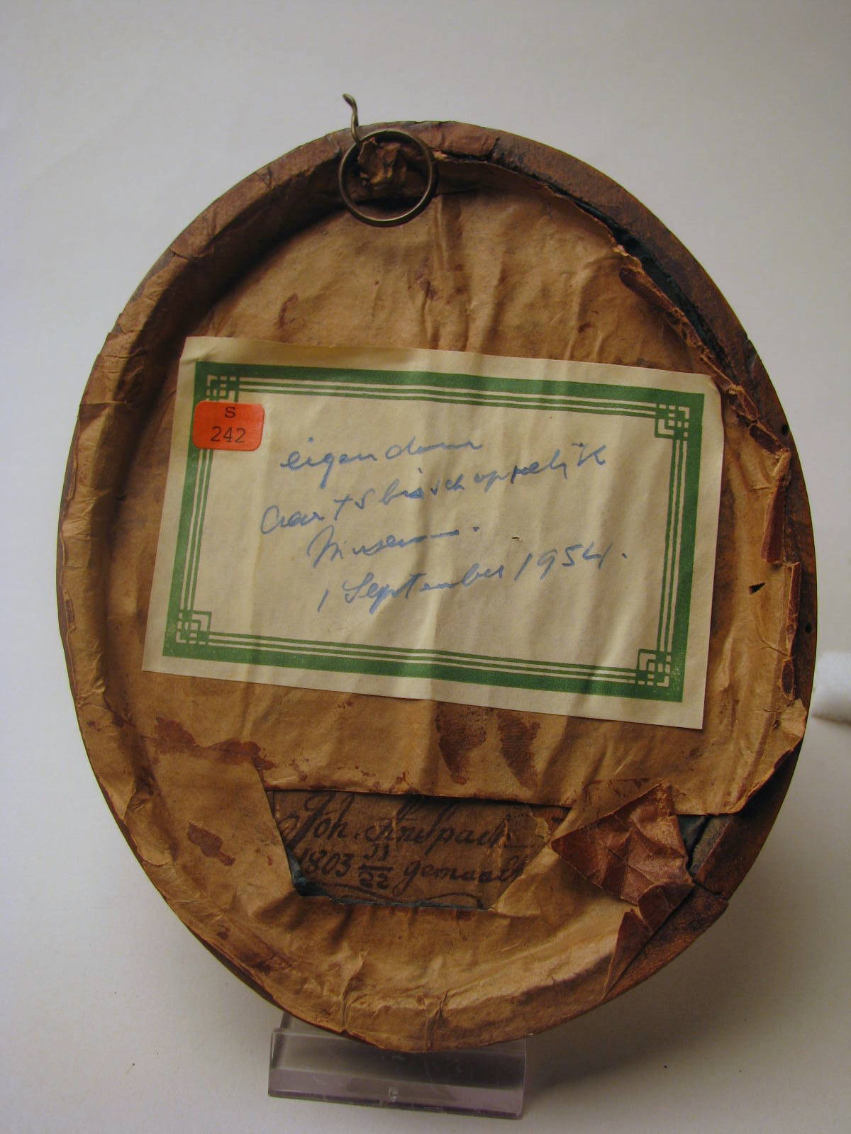 Portret van Ketelaar, grootvader van Theresia Derckson