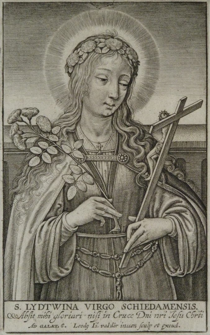 Vrouwelijke heiligen (serie): H. Lidwina van Schiedam